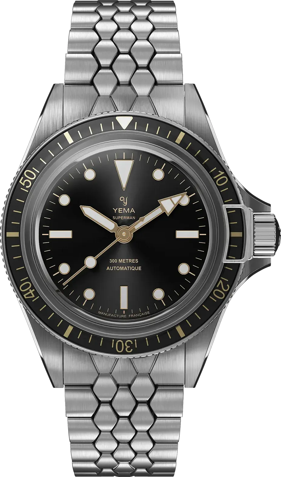 Yema Superman Gilt CMM.10 — alternative to Seiko Prospex Marinemaster Marinemaster 1965 Heritage Diver's Watch