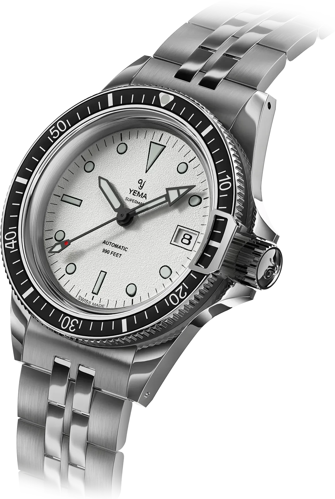 Yema Superman Heritage — alternative to Marathon Arctic OSAR 36mm Automatic