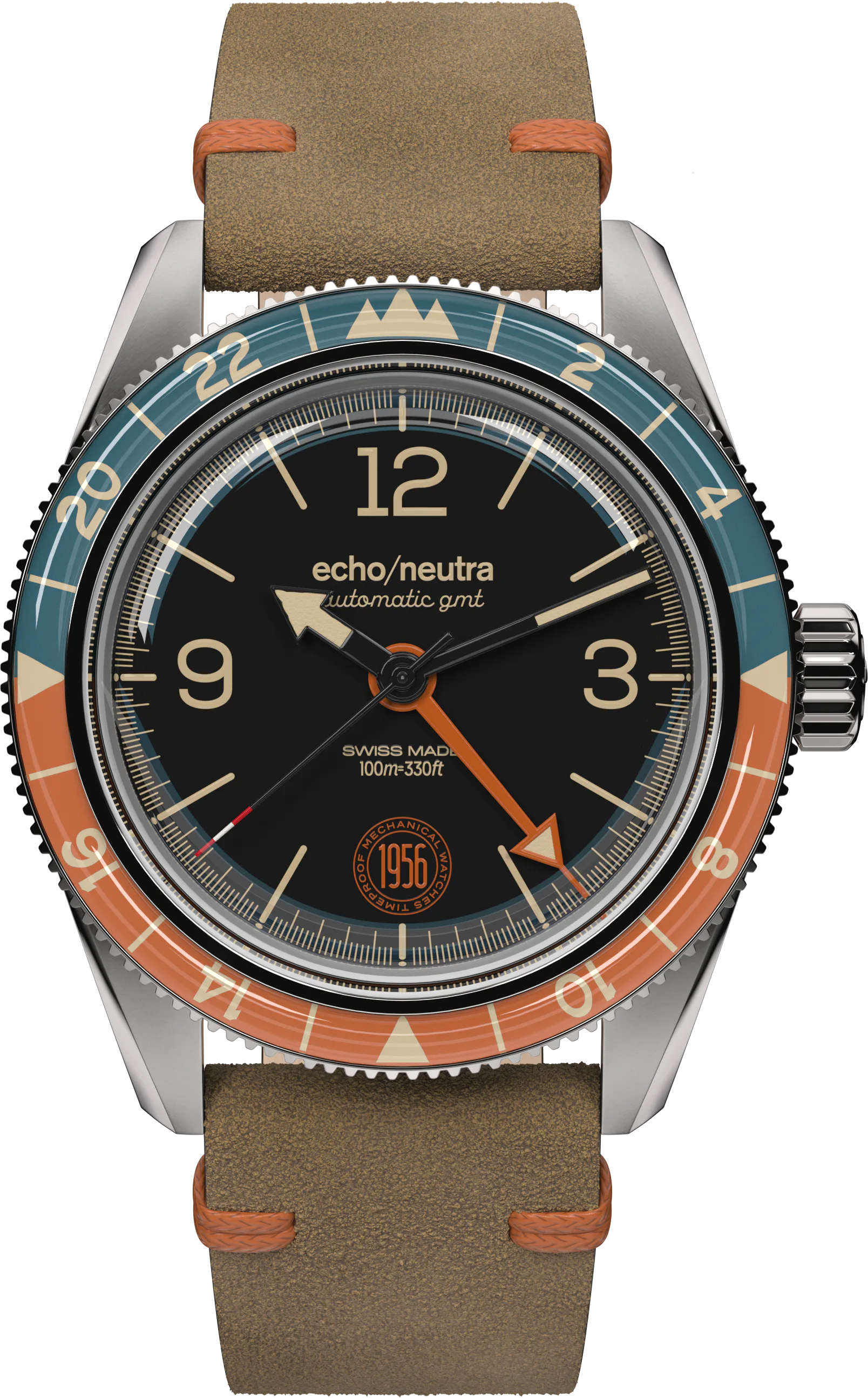 Echo/Neutra 1956 GMT — alternative to Sugess Seestern Heritage S436-2 BB GMT