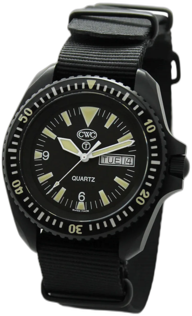 CWC 1987 SBS Quartz Diver Re-Issue Watch — alternative to Smith & Bradley SANS-13 Tactical
