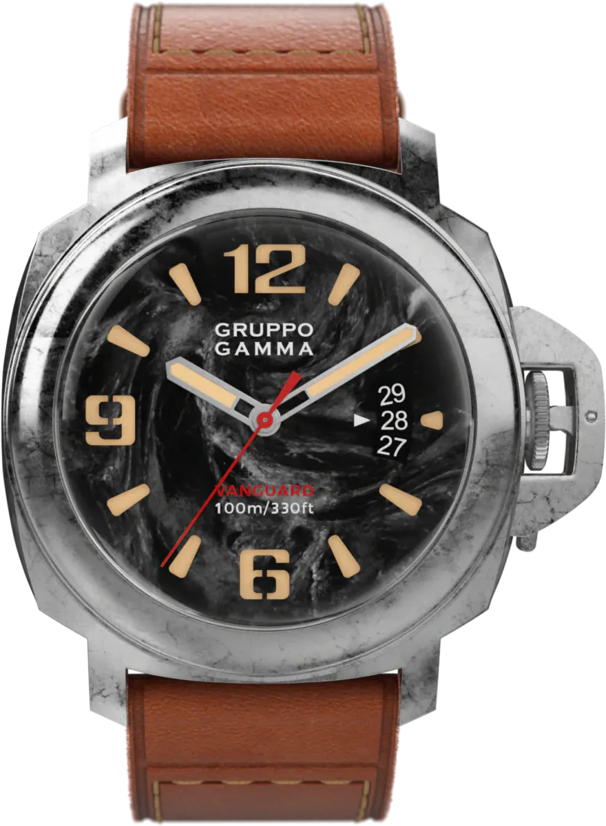 Gruppo Gamma Vanguard Weathered Date — alternative to Orient Bambino Version 4