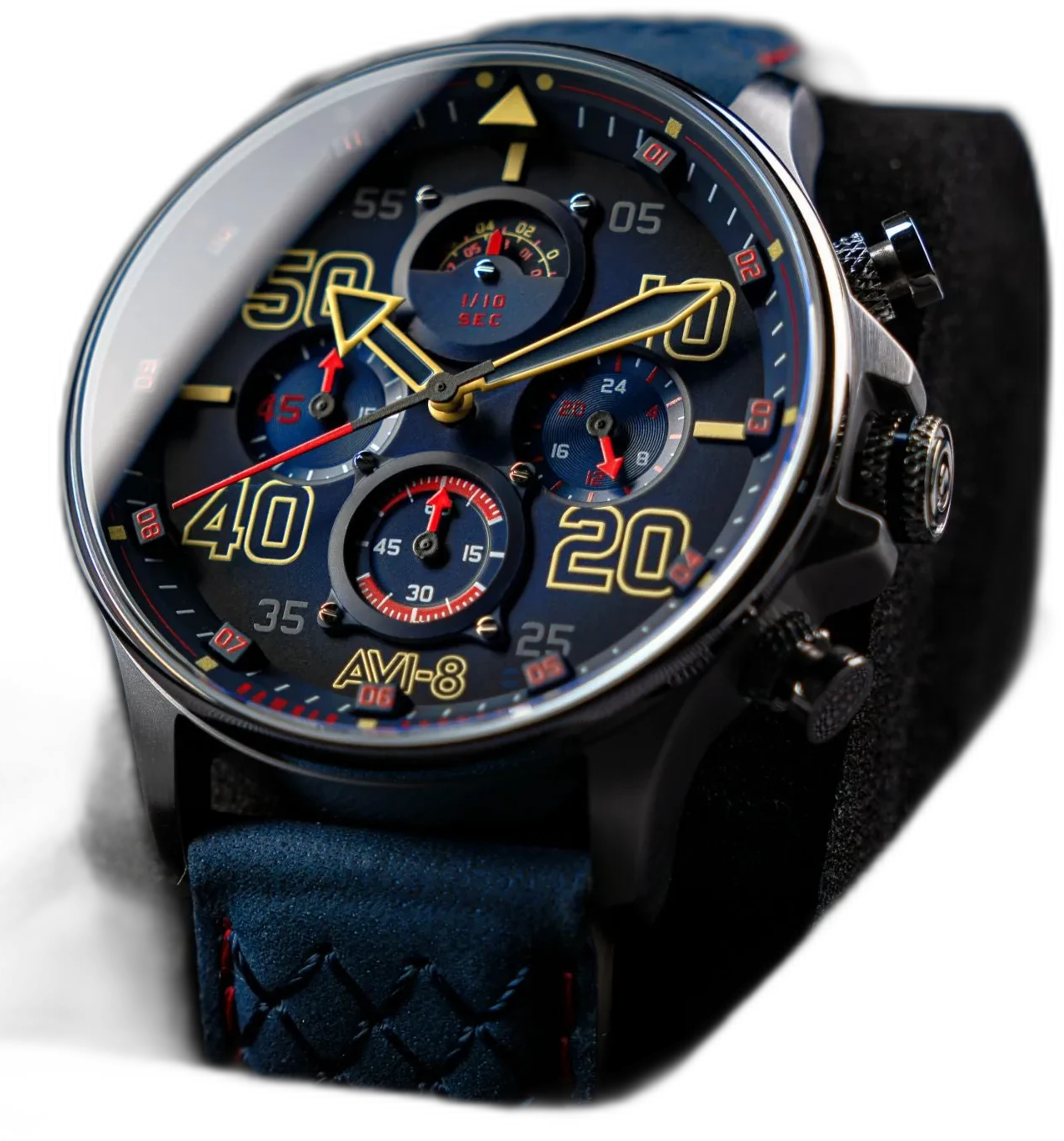 AVI-8 Hawker Typhoon Coningham Chronograph — alternative to Citizen FE7110