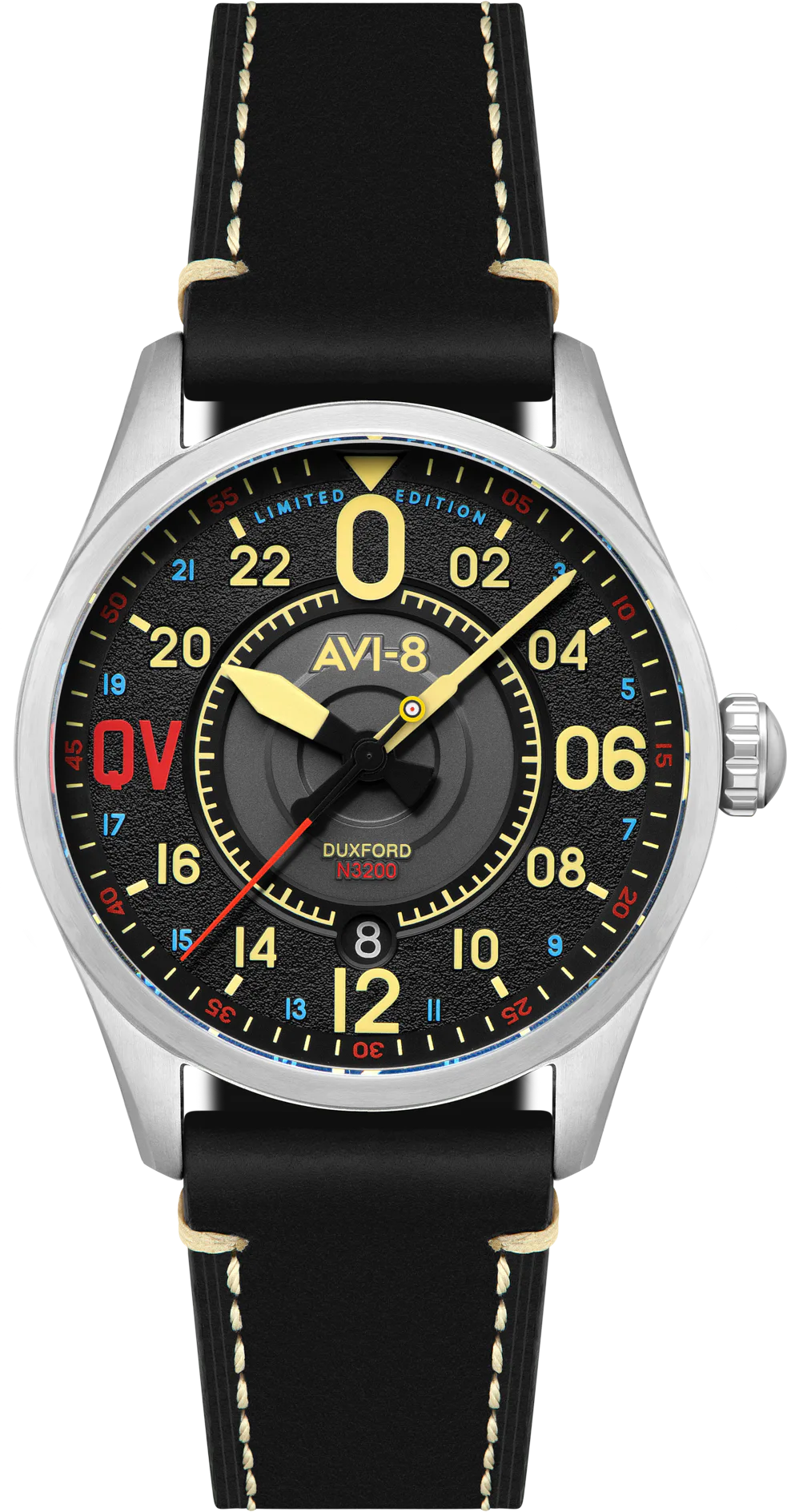 AVI-8 Spitfire N3200 Imperial War Museums 24-Hour Automatic Limited Edition — alternative to AVI-8 P-51 Mustang Patriot Automatic VE Day 80th Limited Edition