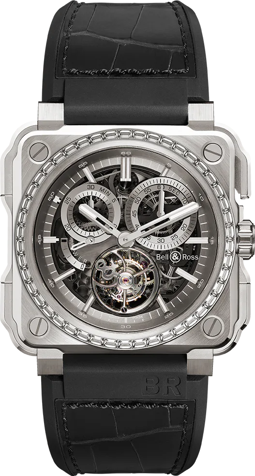 Bell & Ross BR-X1 Tourbillon Titanium Diamonds — alternative to Horage Autark Tourbillon GMT