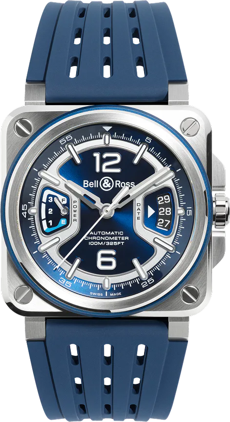 Bell & Ross BR-X3 Blue Steel — alternative to Norqain Adventure Sport JP 42mm Anthracite Grey