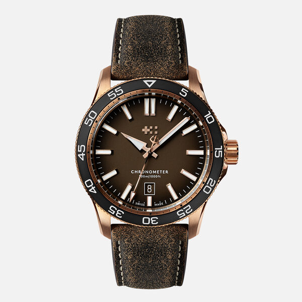 Christopher Ward C60 Pro 300 Vintage — alternative to Glycine Combat Sub Bronze