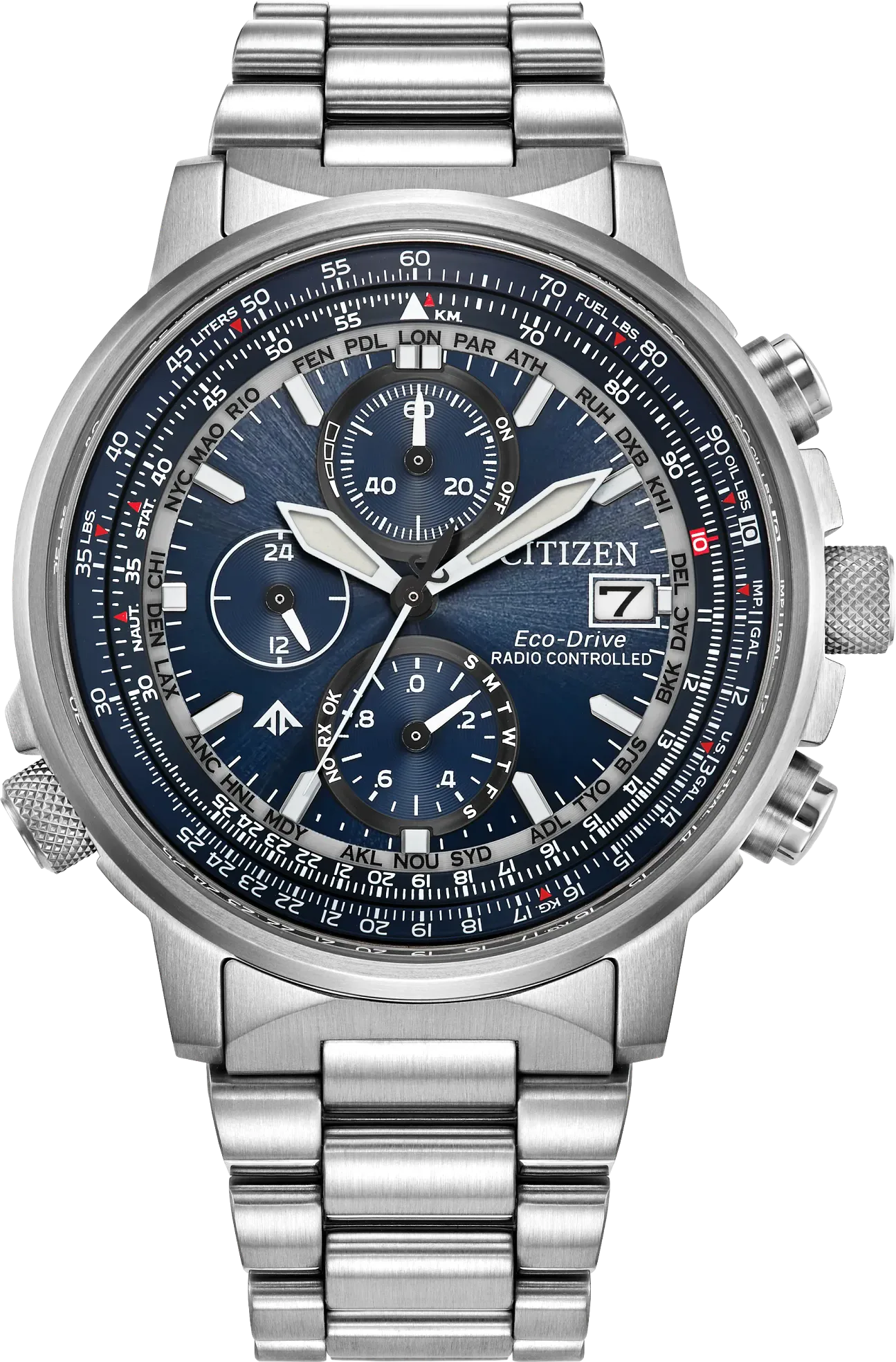 Citizen Atomic Perpetual A-T — alternative to Yema Flygraf French Air & Space Force UTC Femme