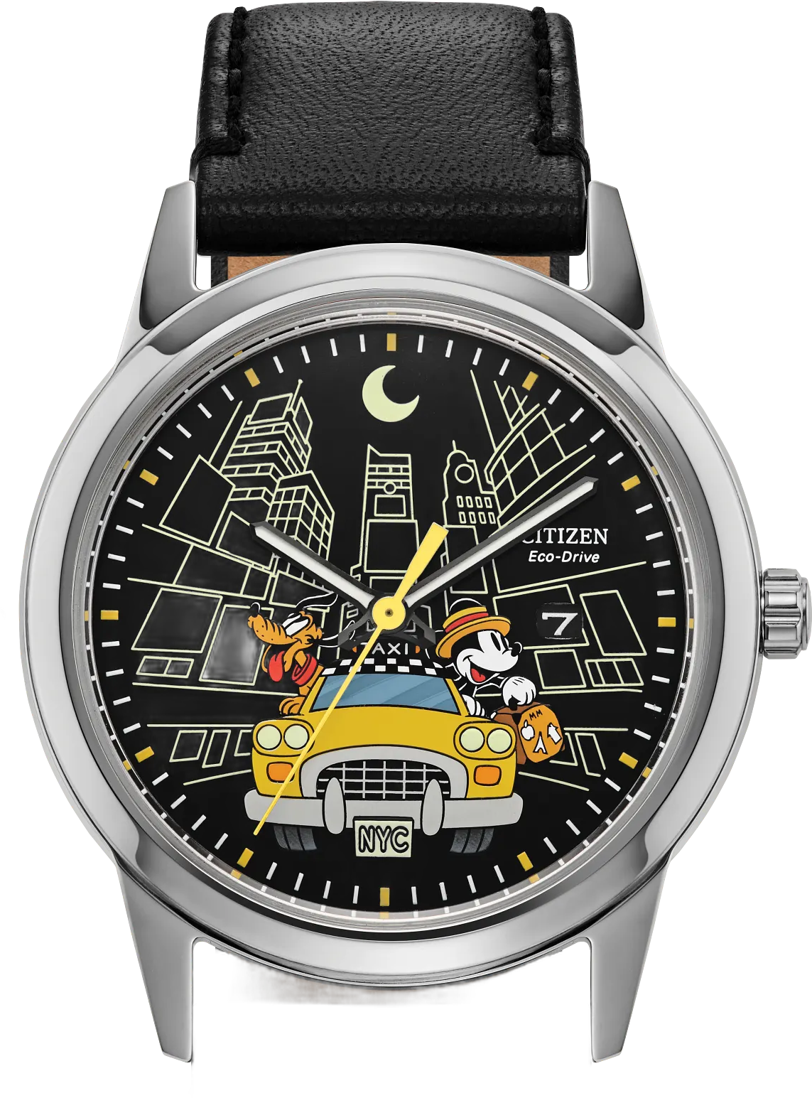 Citizen Mickey Mouse & Pluto Take NYC — alternative to Citizen FE7110