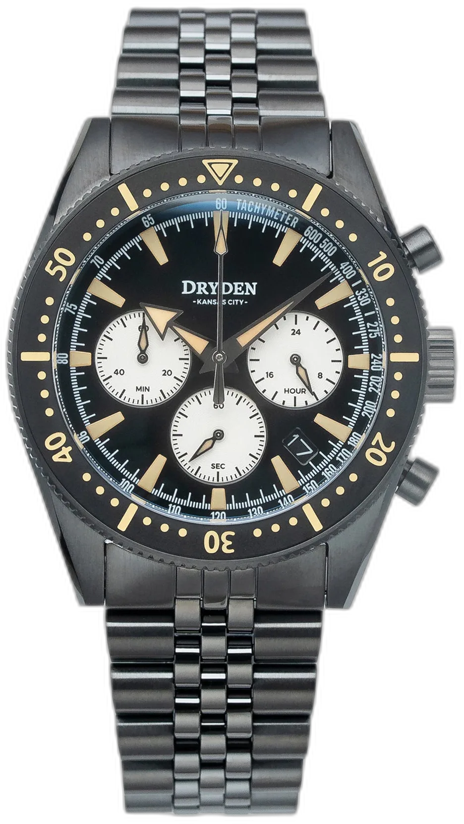 Dryden Chrono Diver Gen 2 — alternative to Vaer D4 Meridian Solar