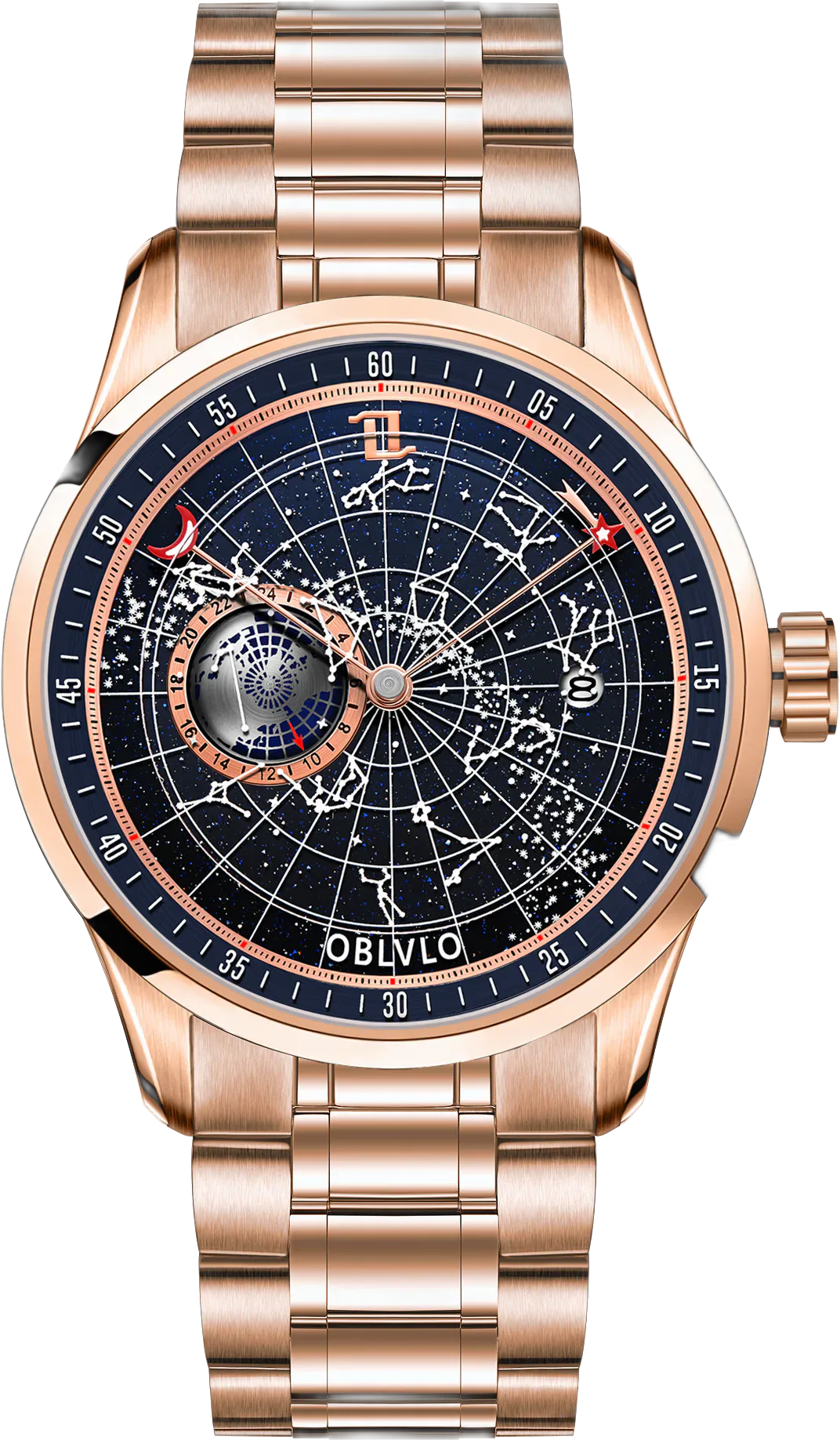 Oblvlo GC Skull Wing — alternative to Longines MASTER COLLECTION