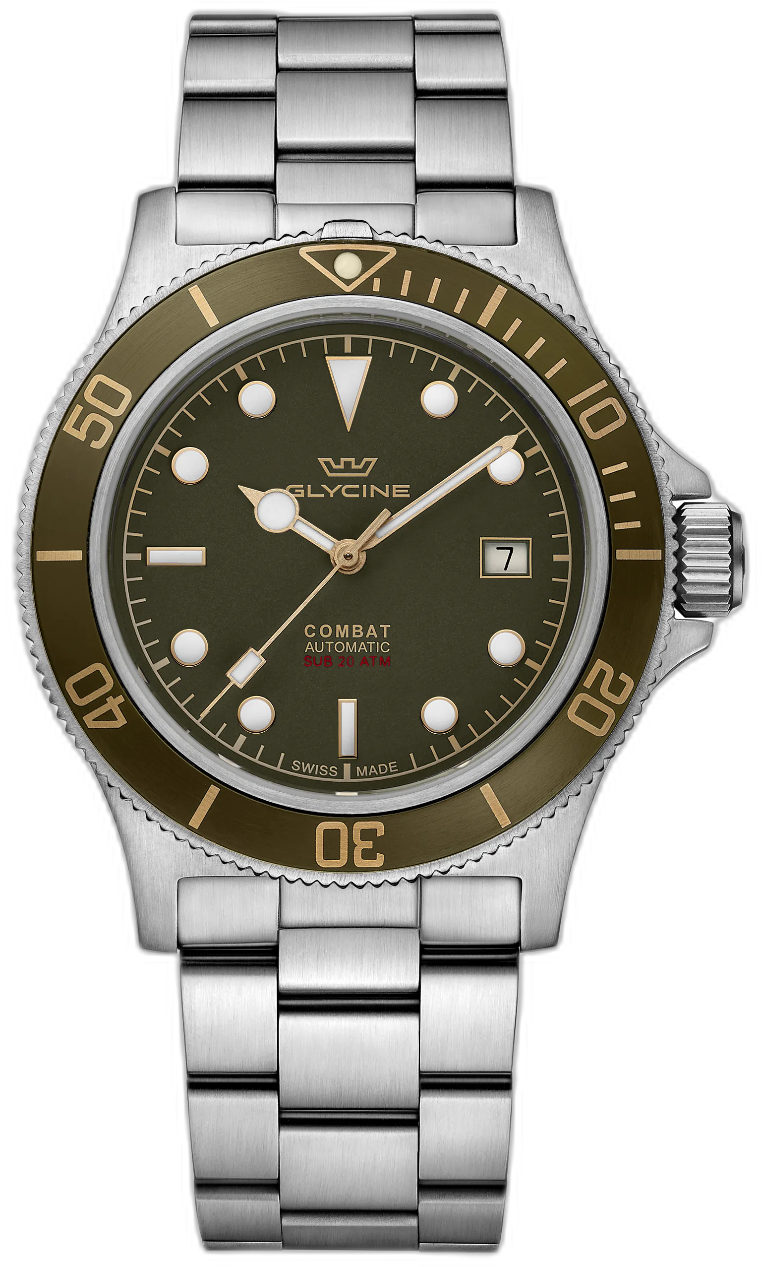 Glycine Combat Sub Sport — alternative to CWC RN Automatic Divers Watch Mk.2 with Date