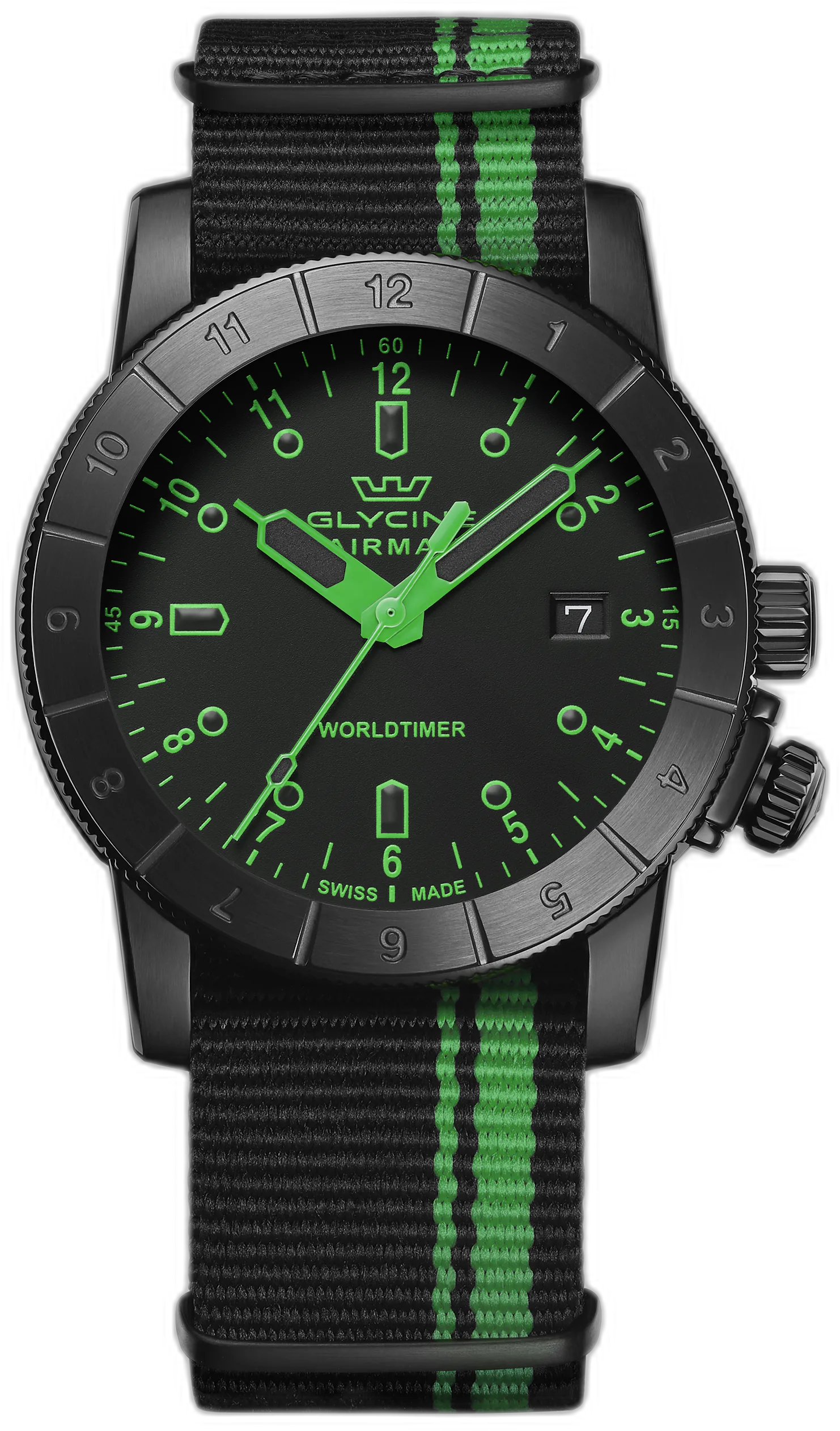 Glycine Airman Worldtimer — alternative to Citizen Mickey Mouse Explorer
