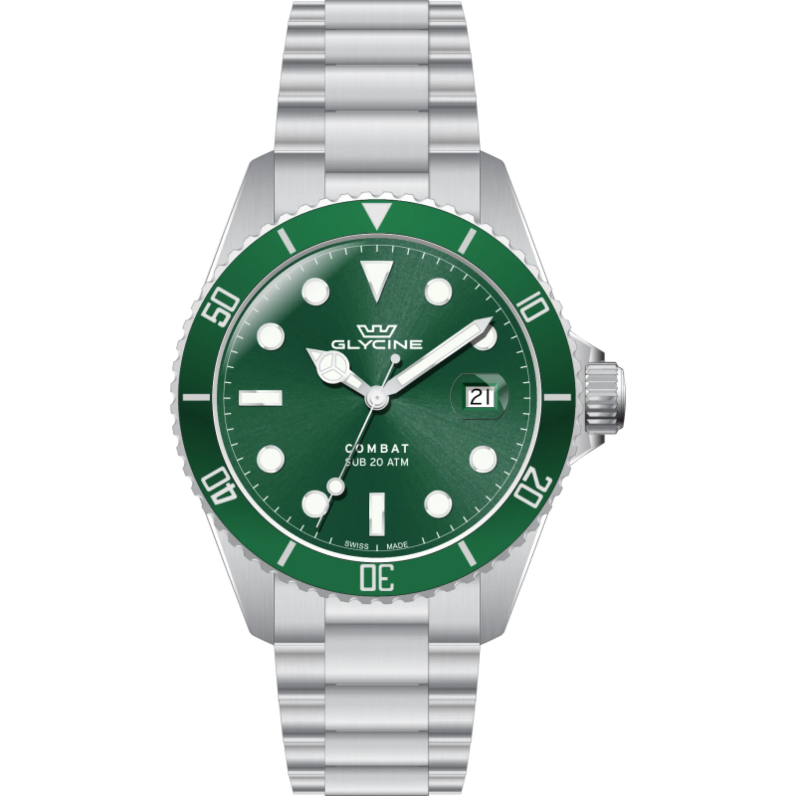 Glycine Combat Sub — alternative to Vaer D4 Meridian Solar