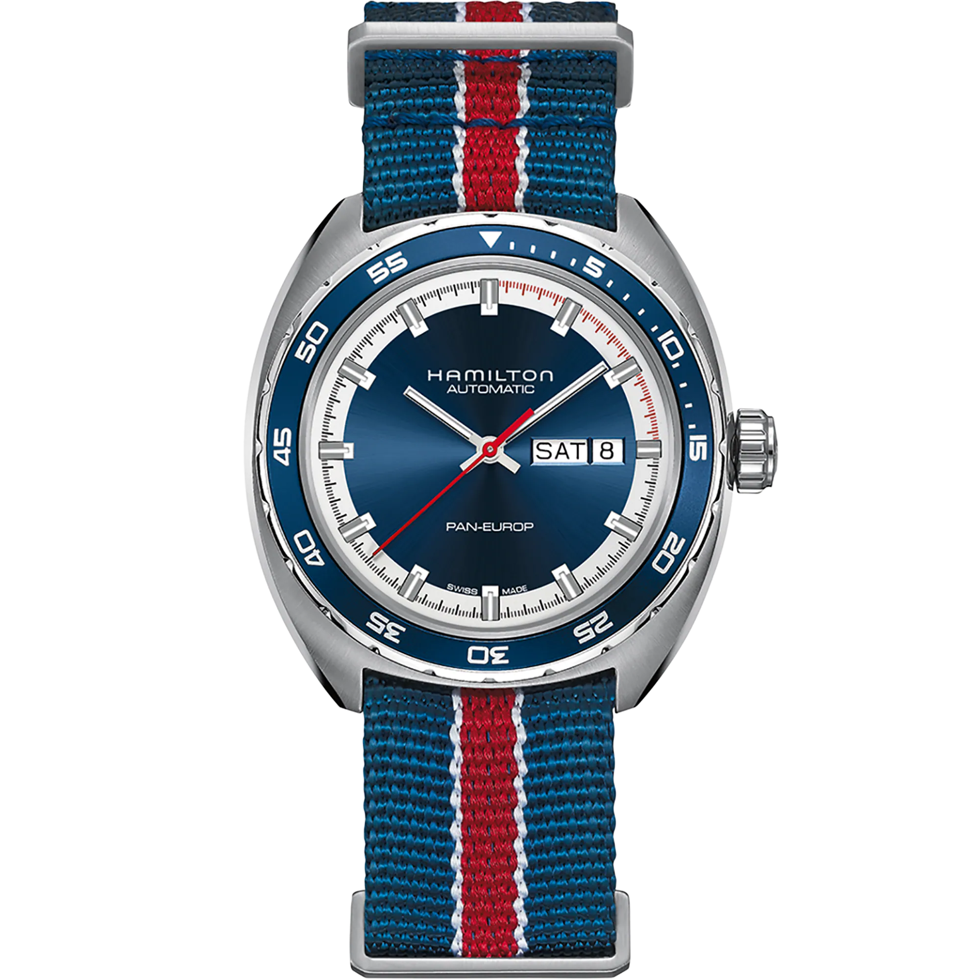 Hamilton American Classic Pan Europ Day Date Auto — alternative to Orient Bambino Version 4