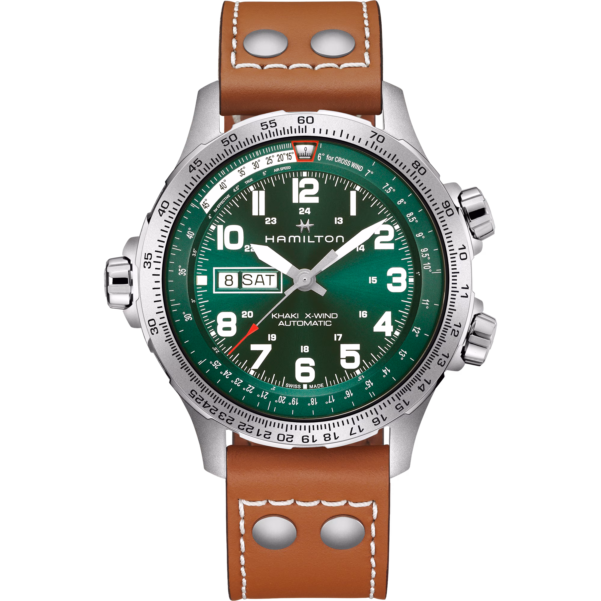 Hamilton Khaki Aviation X-Wind Day Date Auto — alternative to Glycine Airman Contemporary Bronze GMT