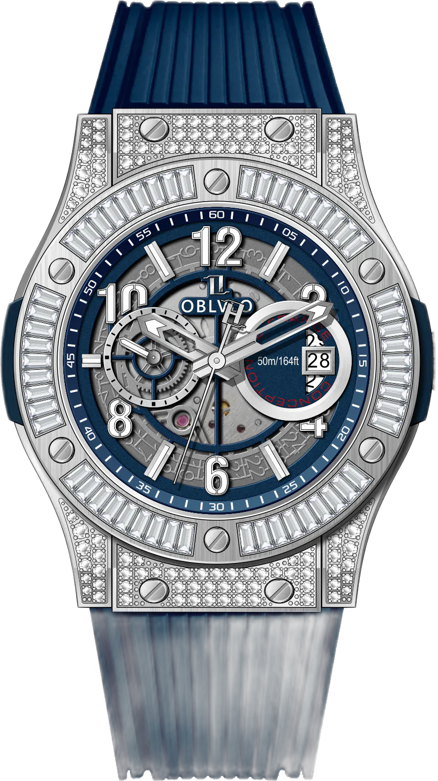 Oblvlo HM GT — alternative to Bell & Ross BR-X1 TOURBILLON SAPPHIRE CHRONOGRAPH