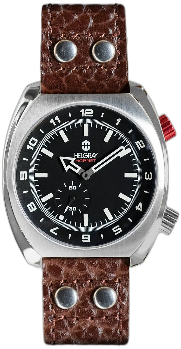 Helgray Hornet Fighter (Refurbished) — alternative to Islander Islander Rocky Point PVD Analog-Digital Watch with Black Dial #ISL-331