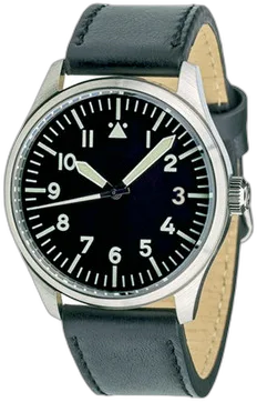 Islander Islander Aviator Automatic Watch with Leather Strap and an Anti-Reflective Sapphire Crystal #ISL-14 — alternative to Vario White (Steel)