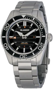 Islander Islander Saltaire 38mm Solar Dive Watch with Ink Black Dial #ISL-278 — alternative to Vaer D4 Meridian Solar