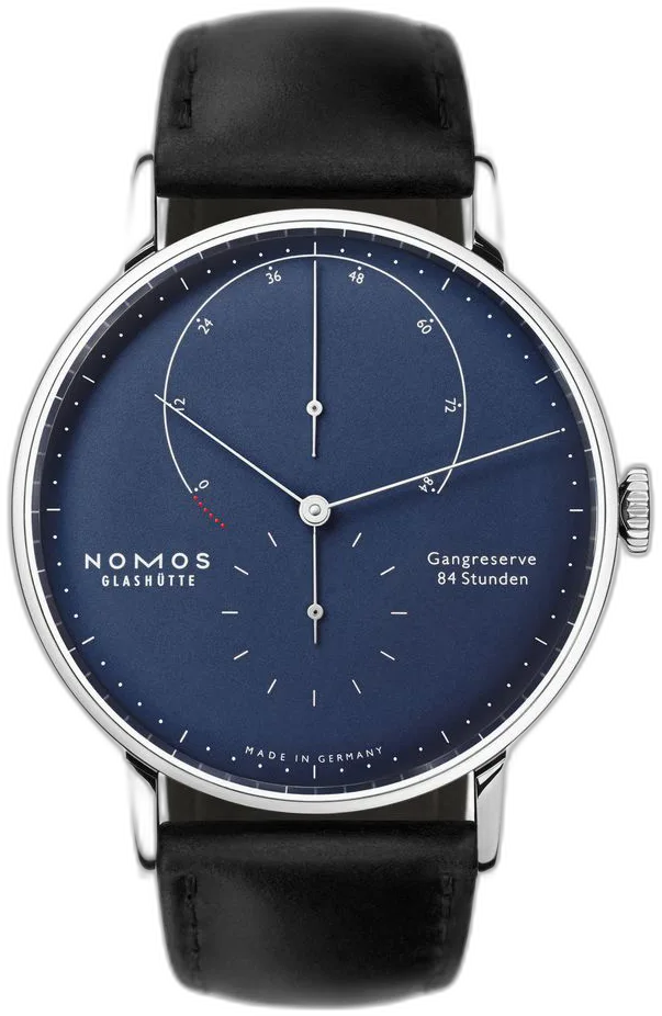 NOMOS Glashütte Lambda deep blue — alternative to Oblvlo JM Multi-Pointer
