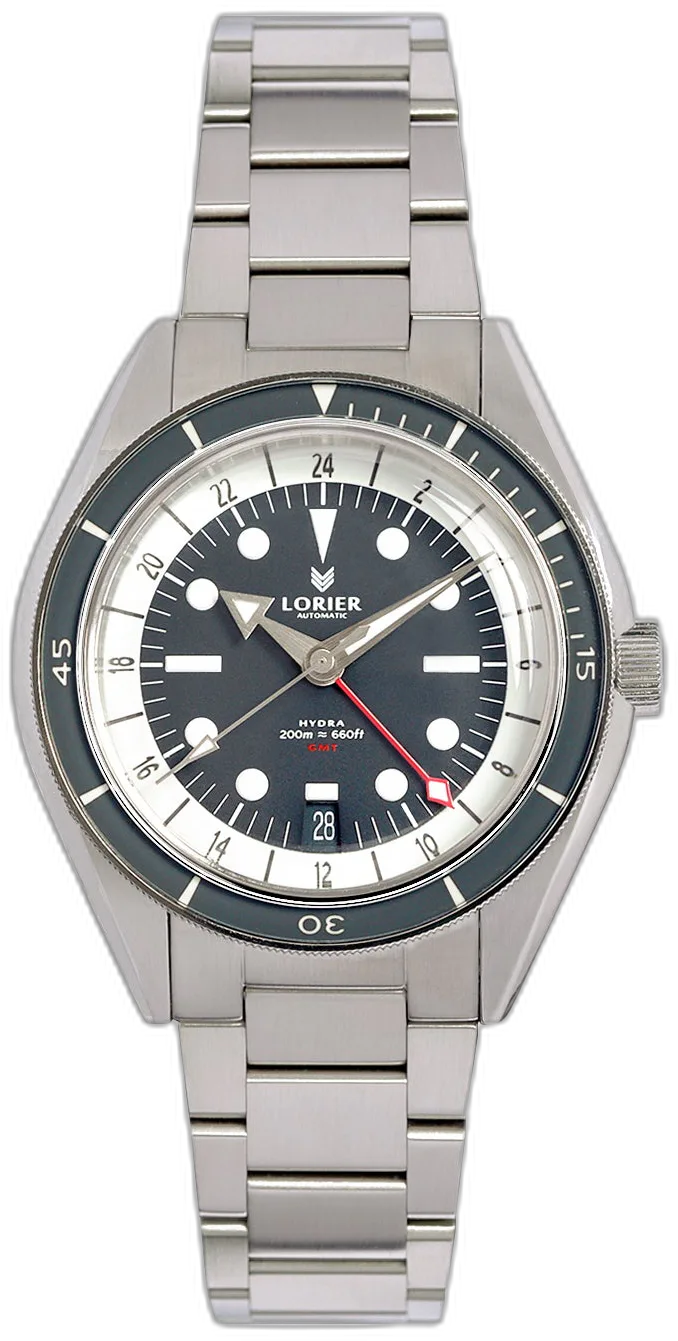 Lorier Hydra SIII — alternative to Islander Islander Greenport 39mm Dive Watch with Black and White Dial #ISL-300