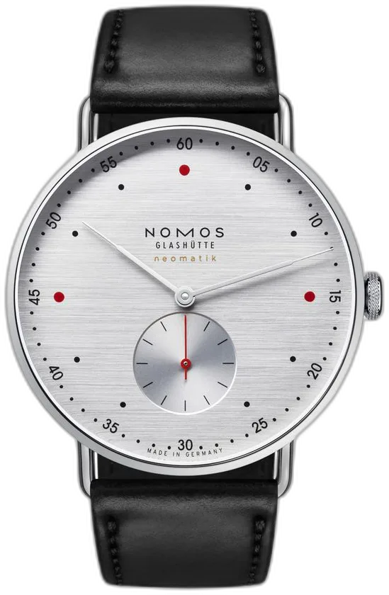 NOMOS Glashütte Metro neomatik 39 silvercut — alternative to NOMOS Glashütte Orion neomatik champagne