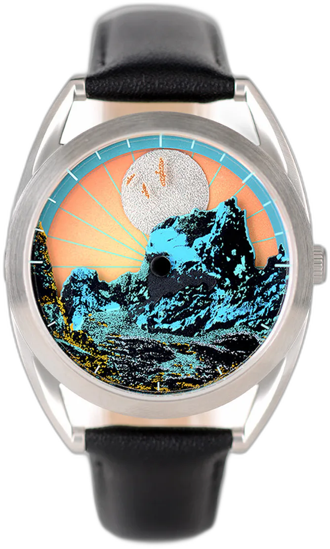 Mr Jones Watches Silver Moon Over Cuillin Skye — alternative to Mr Jones Watches The Indefatigable Sphinx