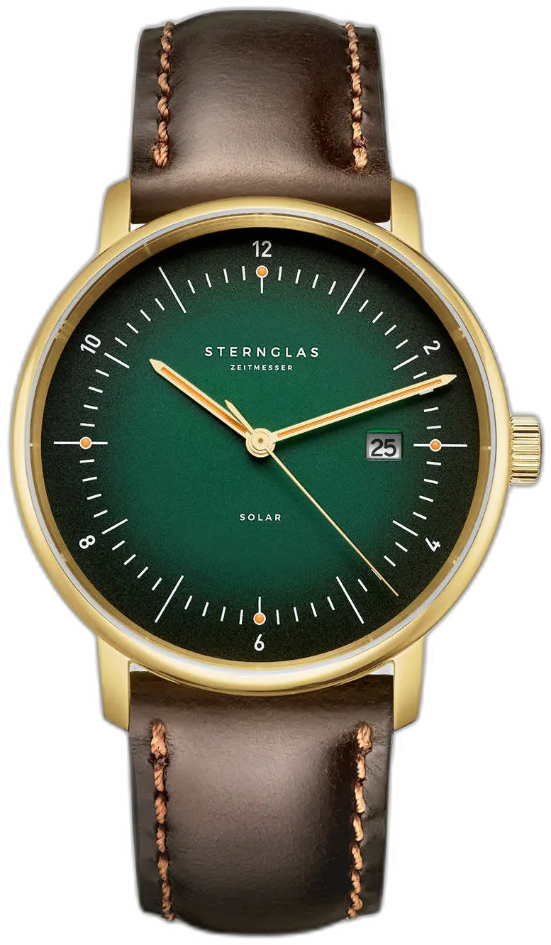 Sternglas Naos Solar — alternative to Citizen Eco-Drive One