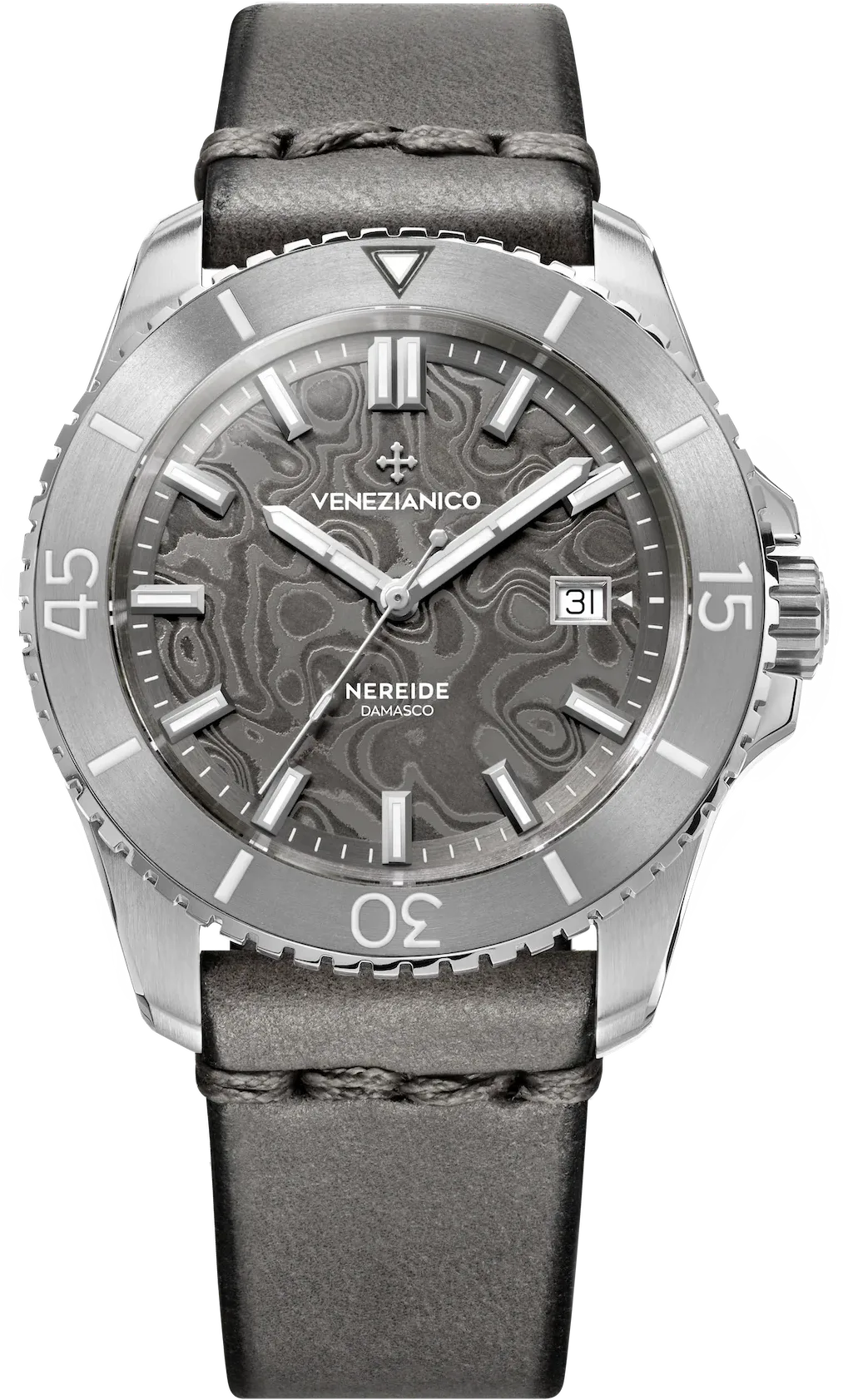 Venezianico Nereide Damasco — alternative to Norqain Adventure Sport JP 42mm Anthracite Grey