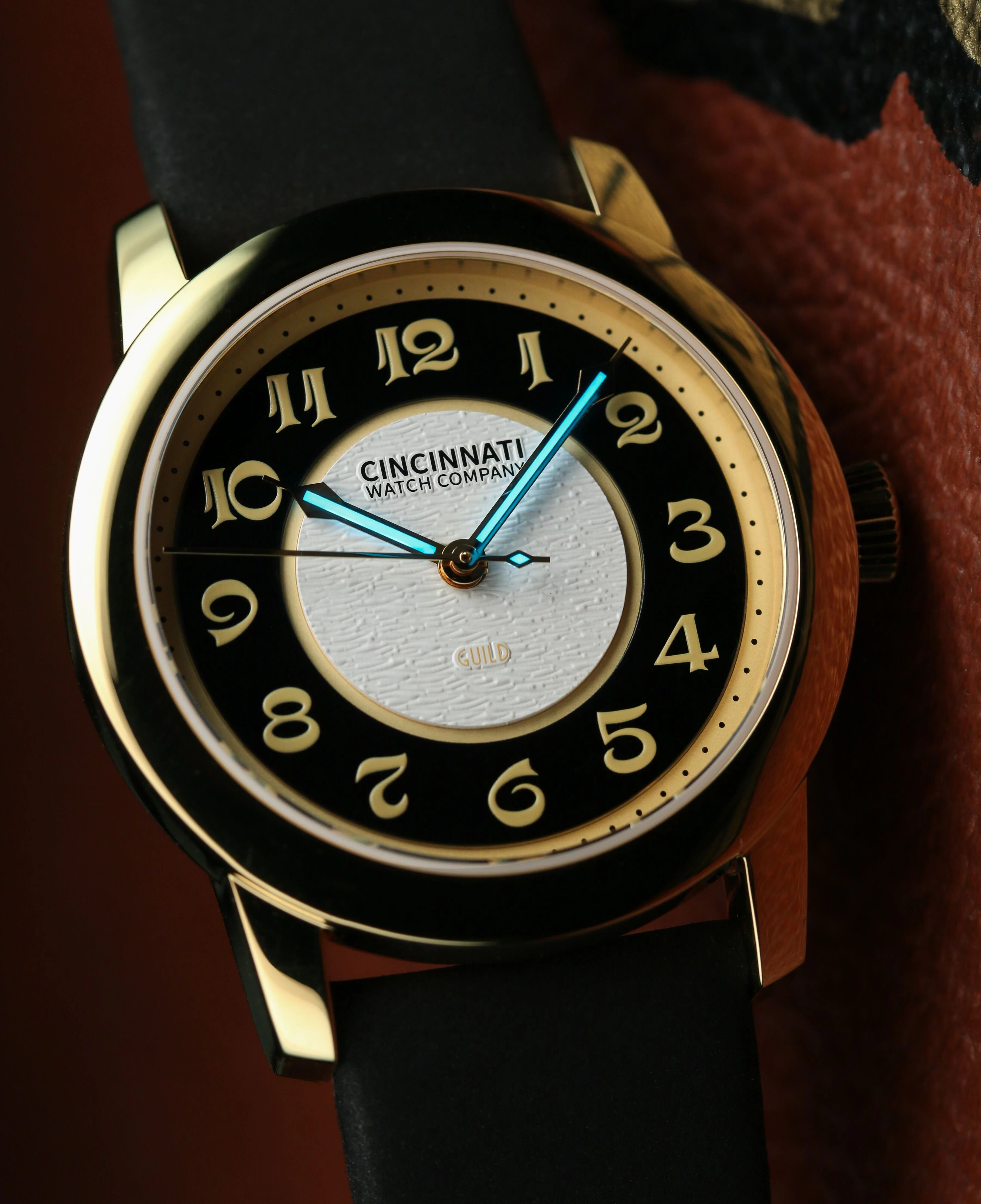 Cincinnati Watch Company Guild Mechanical Watch Gold PVD
