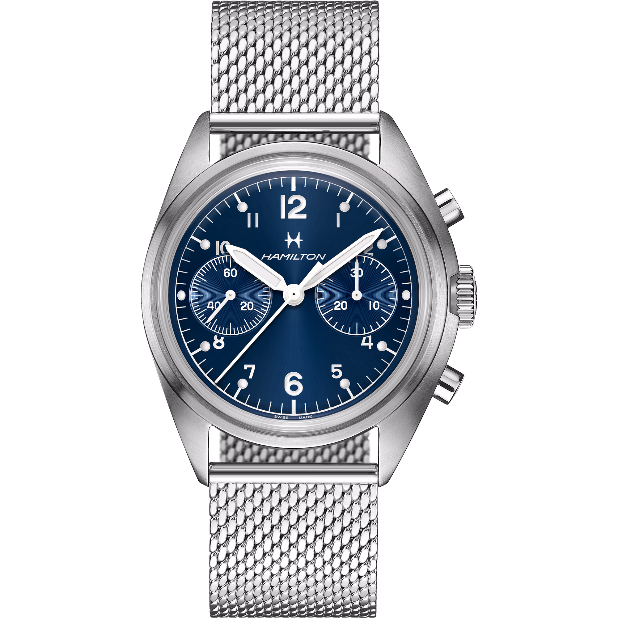 Khaki Aviation Pilot Pioneer Mechanical Chrono