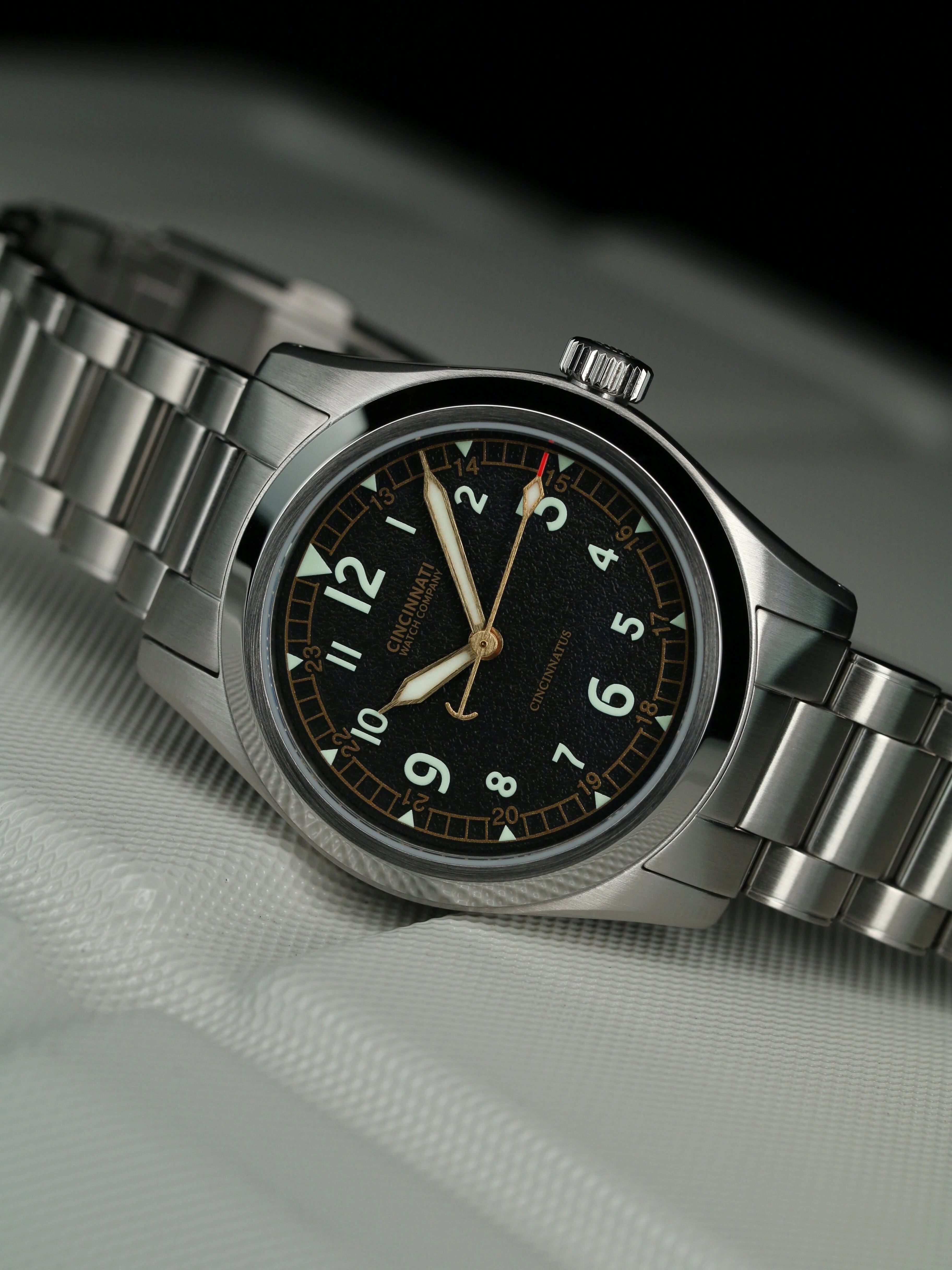 The Cincinnatus Field Black Automatic