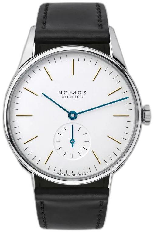 NOMOS Glashütte Orion — alternative to NOMOS Glashütte Ludwig gold enamel white