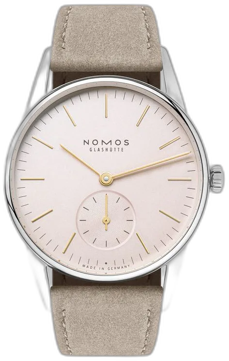 NOMOS Glashütte Orion 33 rose — alternative to NOMOS Glashütte Ludwig 33 champagne