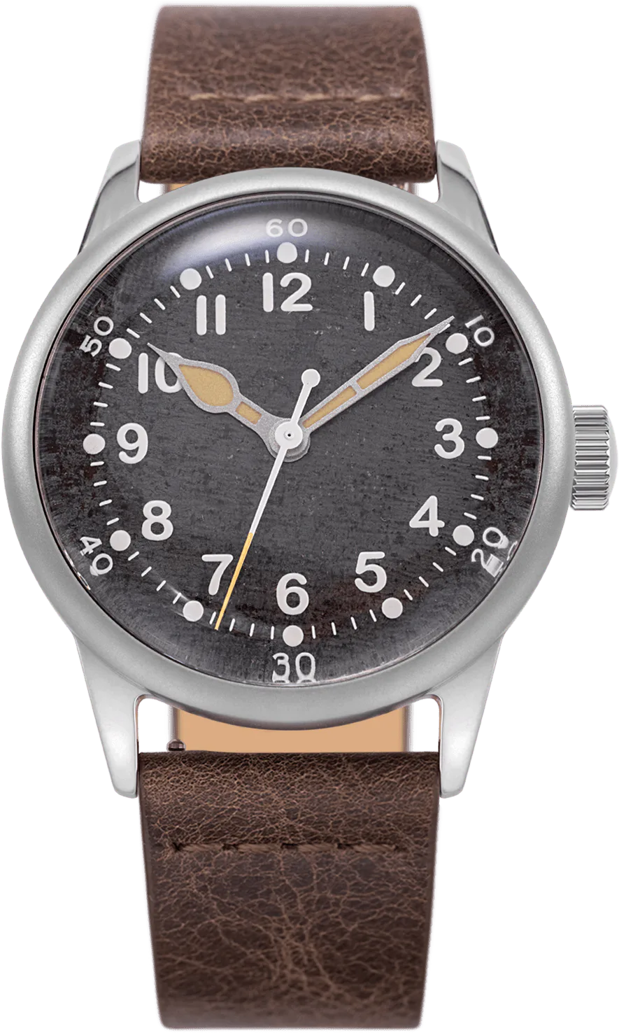Praesidus A-11 W&T (Canvas) — alternative to Islander Islander Mitchel Black DLC Automatic Field Watch with Luminous Dial, AR Sapphire Crystal #ISL-83