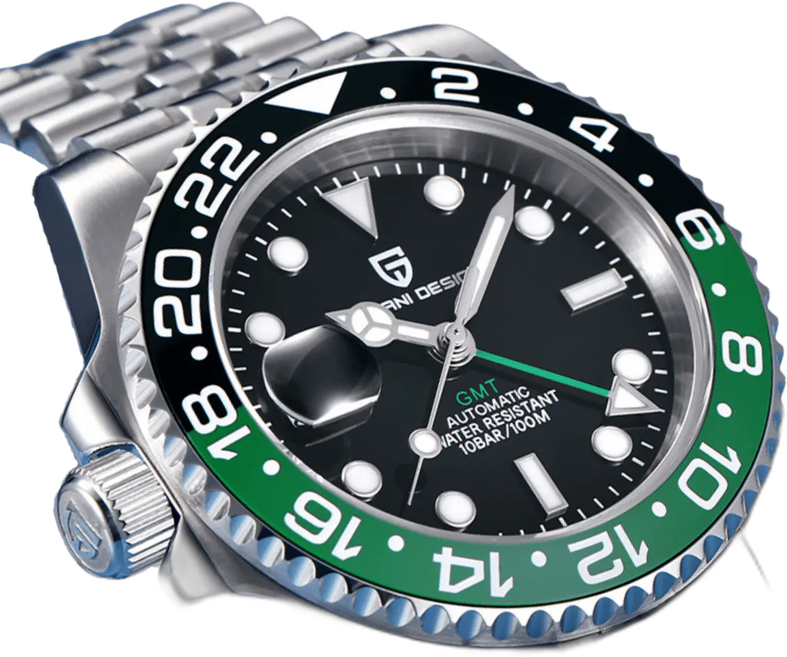 Pagani Design PD-1662 GMT Black Green
