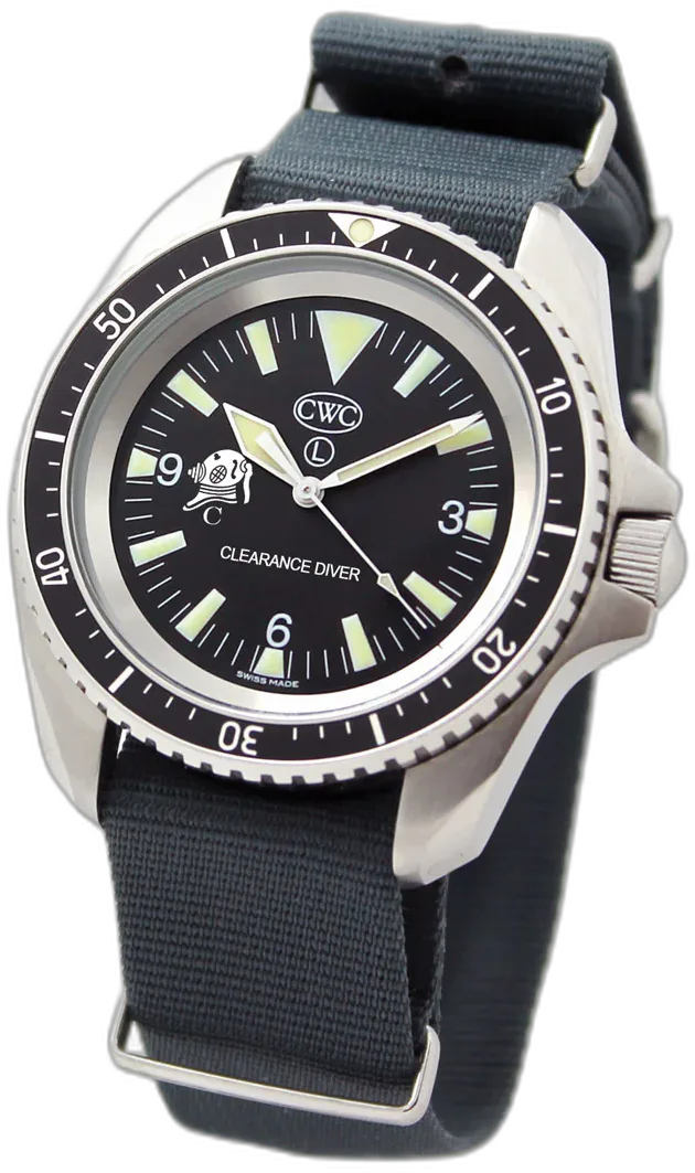 CWC RANCD Quartz Divers Watch with Personalised Case Back — alternative to Pagani Design PD-1776