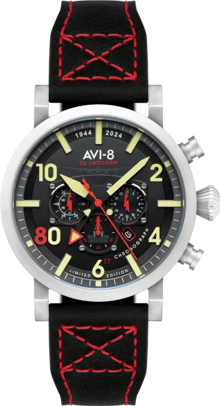 AVI-8 Dambuster Operation Catechism 80th Dual Time Chronograph Limited Edition