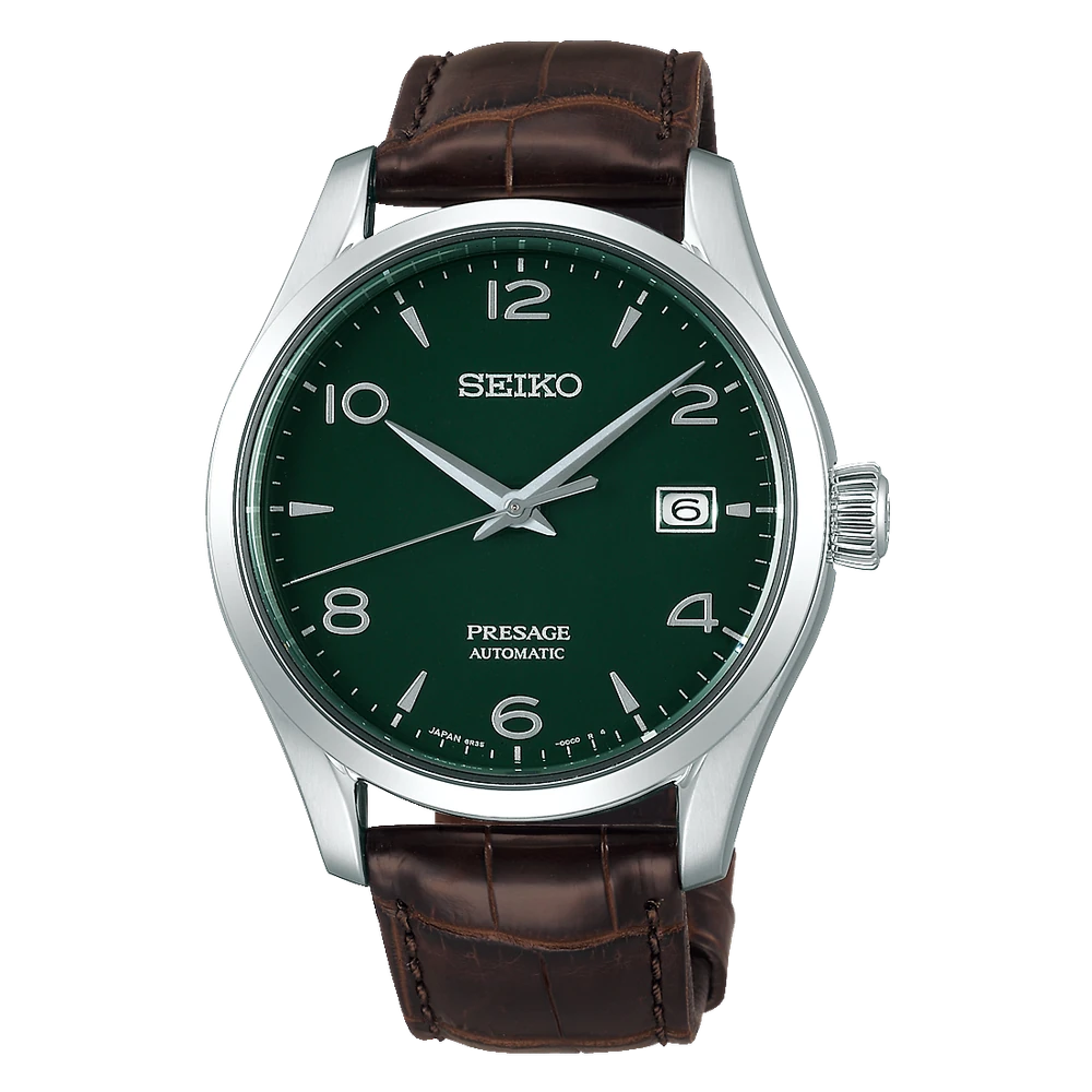 Seiko Presage Green Enamel Limited Edition — alternative to Orient Bambino Version 4
