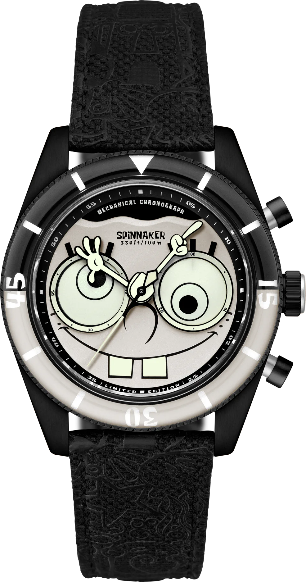 Spinnaker Fleuss Mechanical Chronograph — alternative to Oblvlo JM Dragon