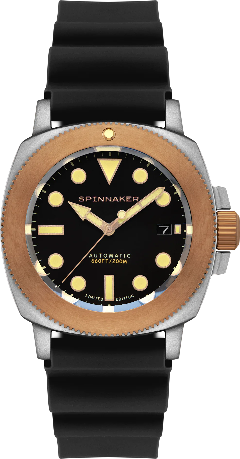 Spinnaker Hull Titanium Bronze — alternative to Spinnaker Fleuss Pearl Diver Nessie