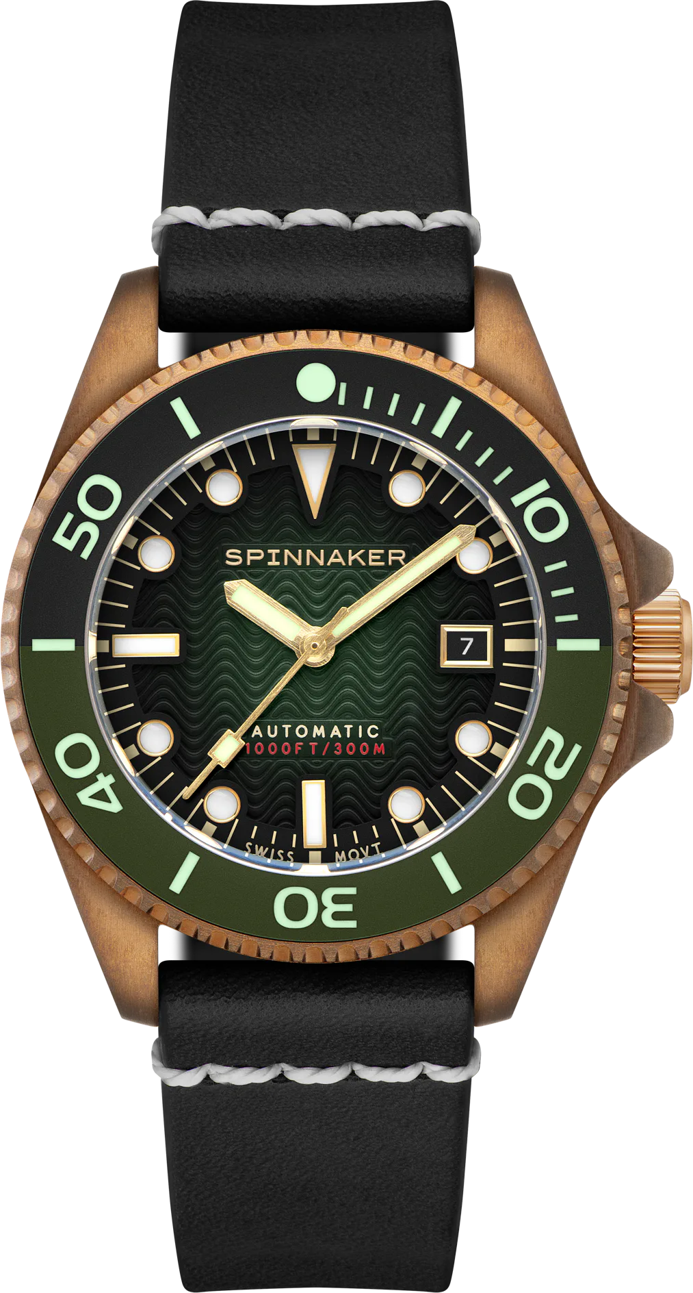 Spinnaker Tesei Bronze Swiss — alternative to CWC RN Automatic Divers Watch Mk.2 with Date