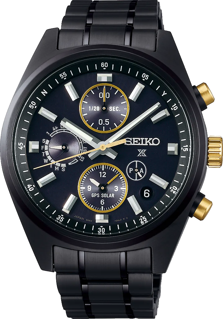 Seiko Prospex SPEEDTIMER Seiko Brand 100th Anniversary SPEEDTIMER Limited Edition — alternative to Islander Islander Rocky Point PVD Analog-Digital Watch with Black Dial #ISL-331