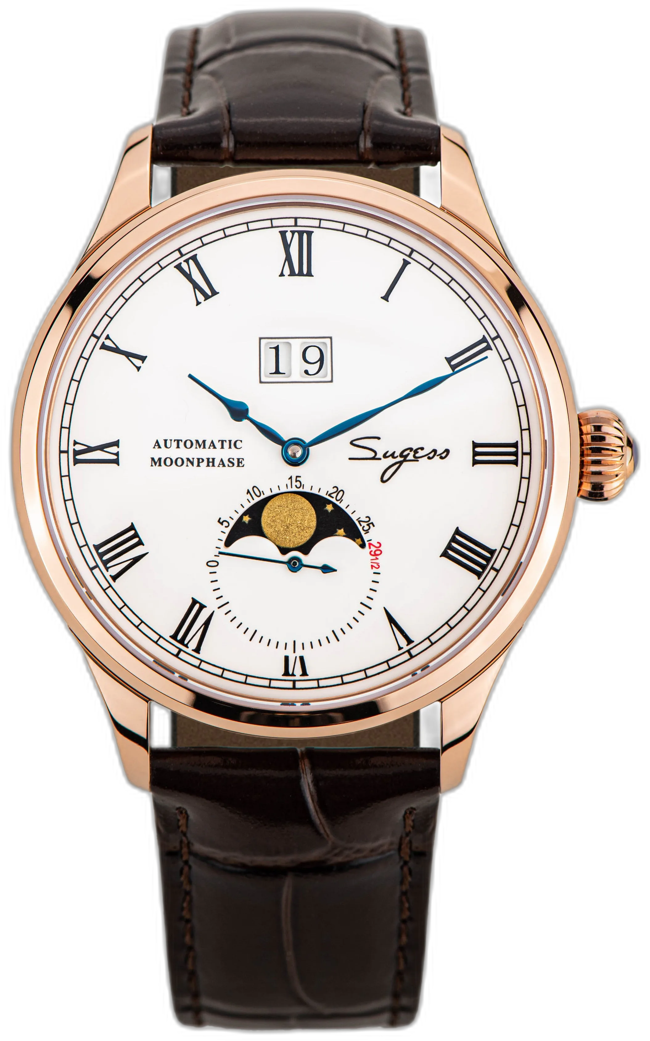 Sugess MoonPhase Master SU2528 — alternative to Longines MASTER COLLECTION
