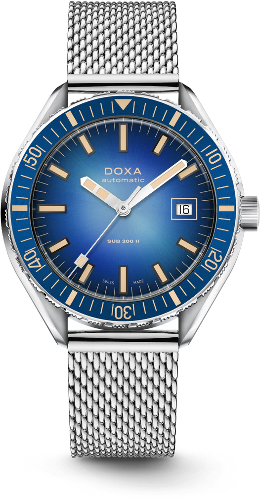 DOXA SUB 200 II — alternative to Spinnaker Fleuss Pearl Diver Nessie
