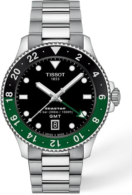 Tissot Seastar 1000 GMT — alternative to Vaer D4 Meridian Solar