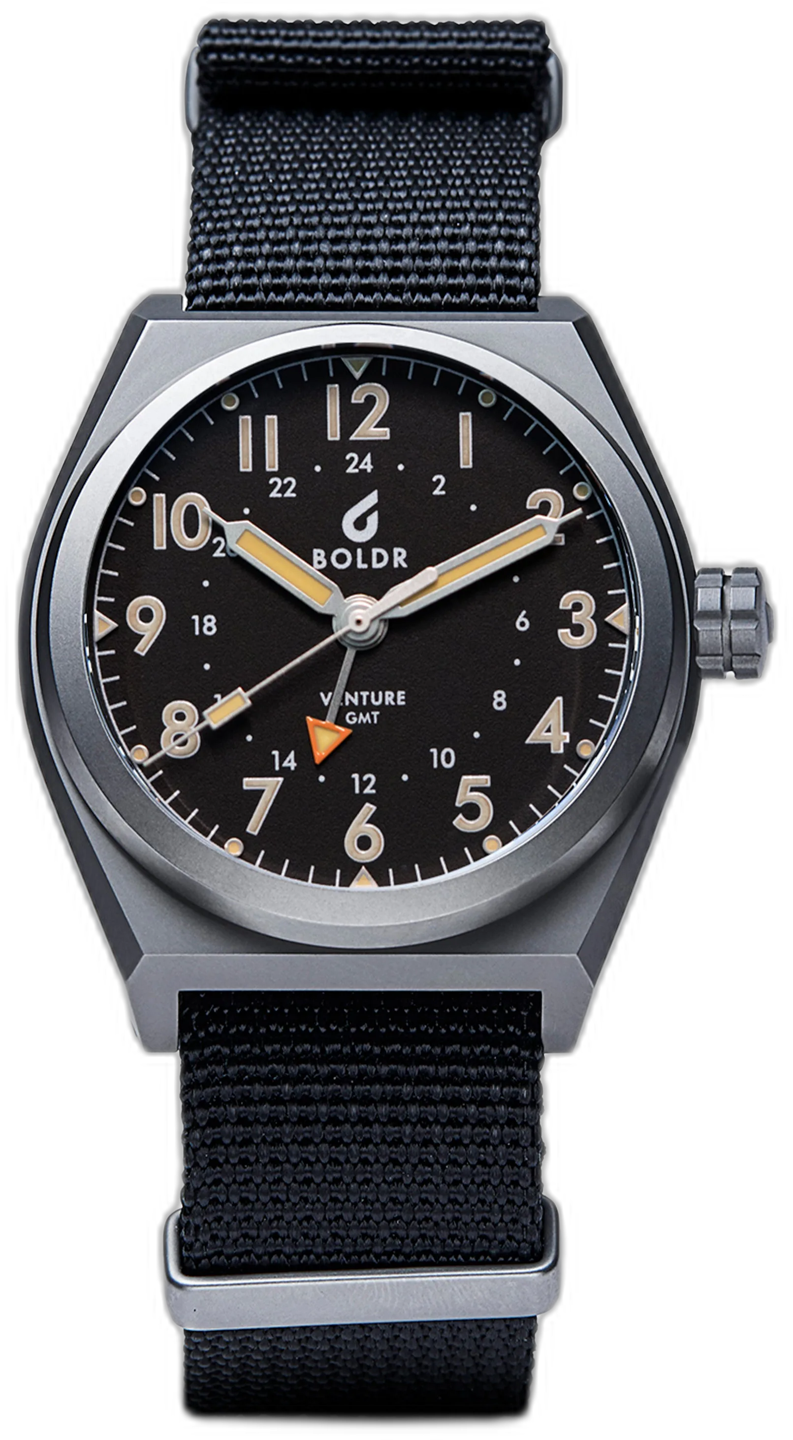 Boldr Venture GMT — alternative to CWC Pegasus Airborne G10 Quartz Watch