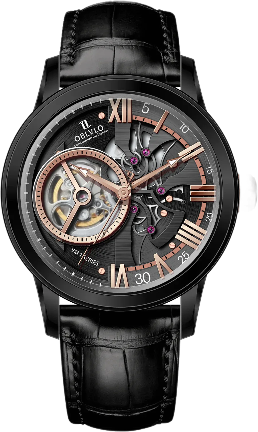 Oblvlo VM Skeleton — alternative to Tissot T-Complication Squelette