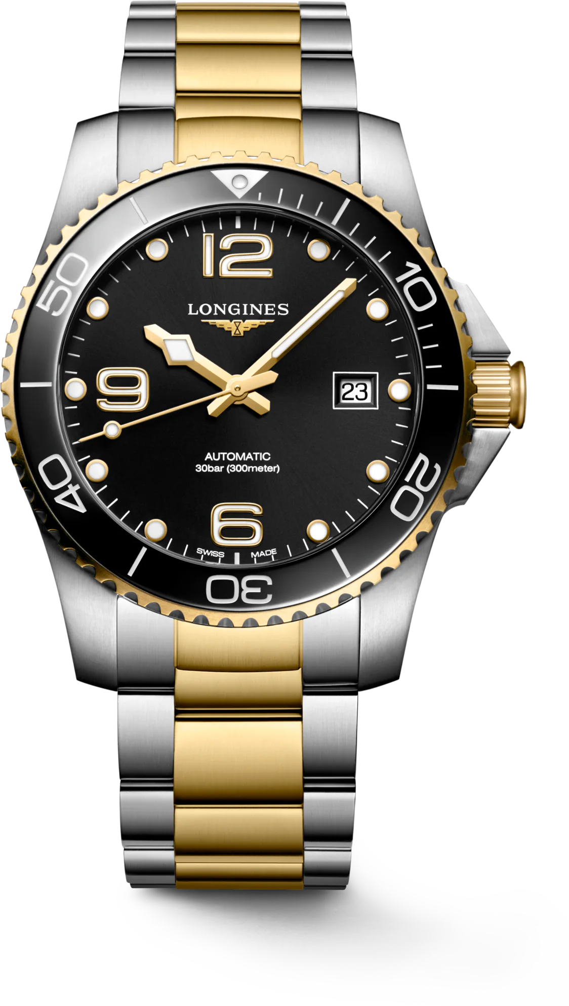 Longines HYDROCONQUEST MESH — alternative to Islander Islander Northport Hi-Beat Automatic Dive Watch with Ocean Blue and White Ripple Dial #ISL-195