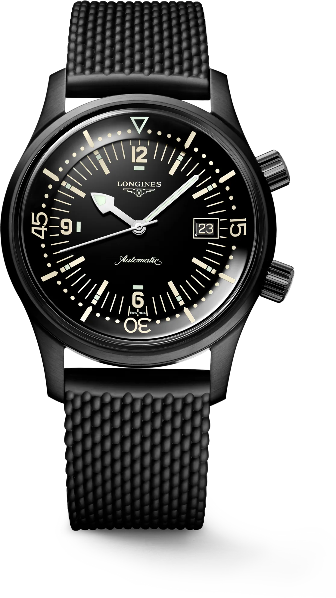 Longines LEGEND DIVER 42 BLACK LACQUERED — alternative to Seiko Prospex Sea 1970 Heritage Diver's Black Series Limited Edition